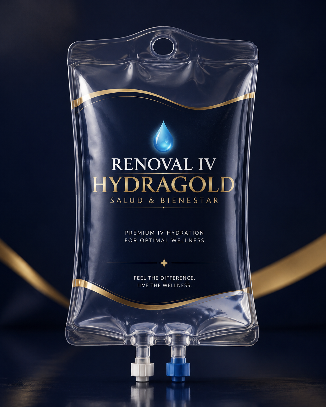 Renoval IV Hydragold — bolsa de hidratación intravenosa